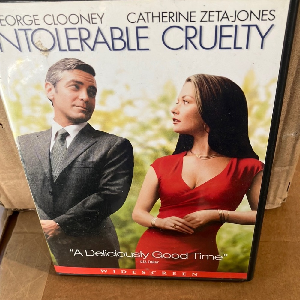 Intolerable cruelty dvd